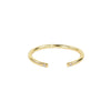 Everything that glitters simple open thin band ring